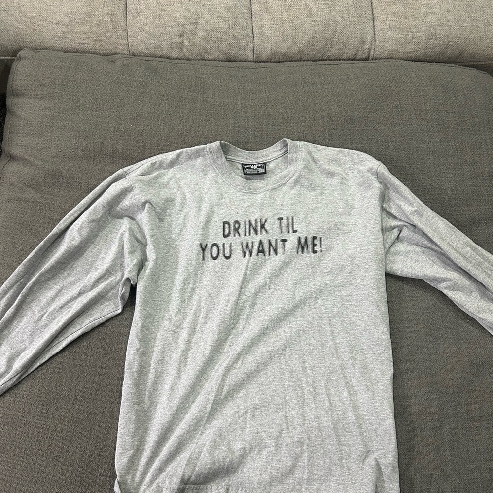 Gray Graphic Men's Shirt